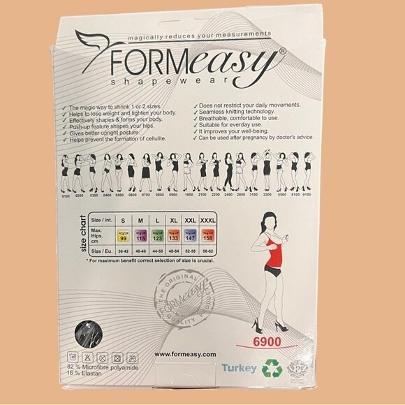 NEW BLACK BODY SHAPER FIRM COMPRESSION SEAMLESS UNDER-BUST SHAPER Lg In Package - Picture 3 of 4